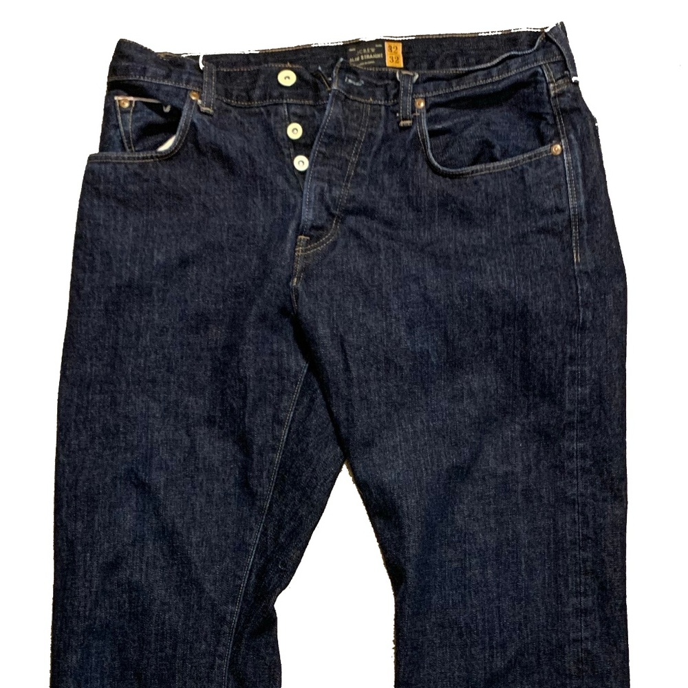 J Crew Slim Straight Fit Men's Jeans, 32 x 32